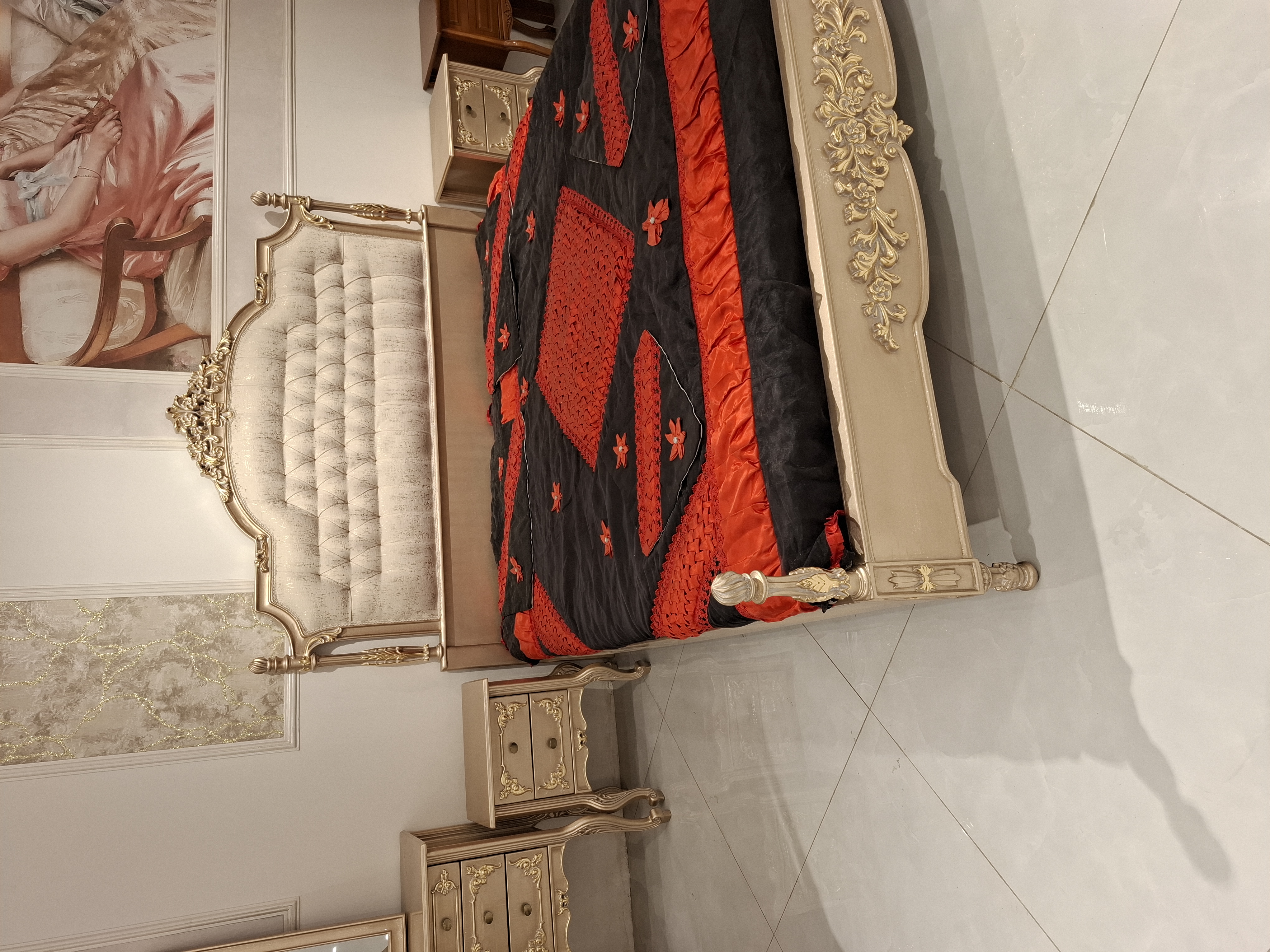 سرویس خواب کاجی راحتی وآرامش شبانه